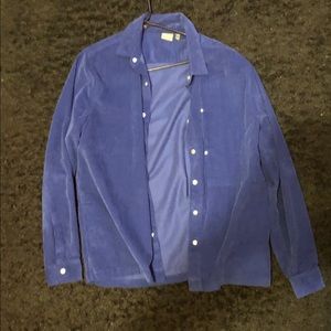 Men’s long sleeve blue ASOS shirt